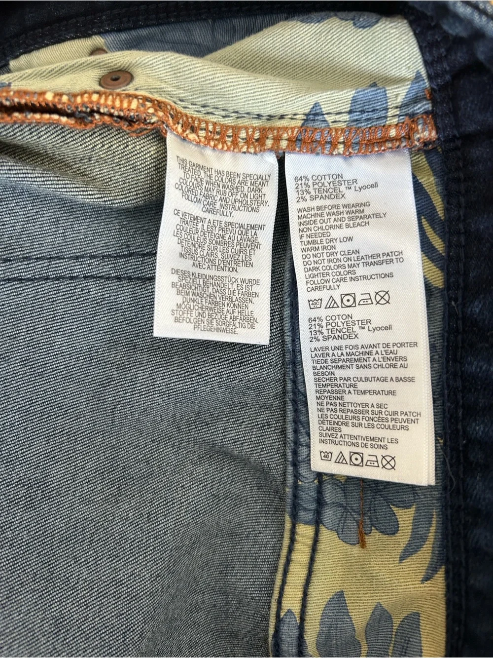 Men's Tommy Bahama Dark Blue Jeans, 36x32, EUC